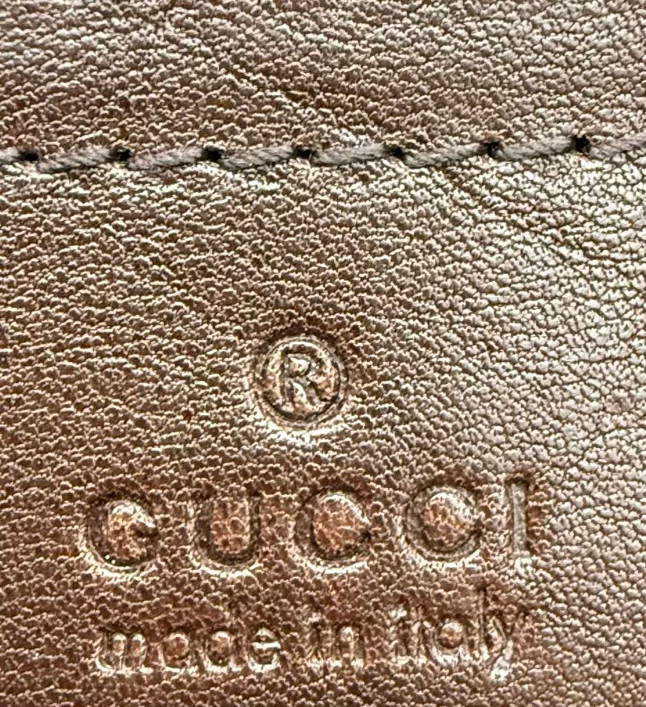 Gucci Monogram Canvas Charm Tote