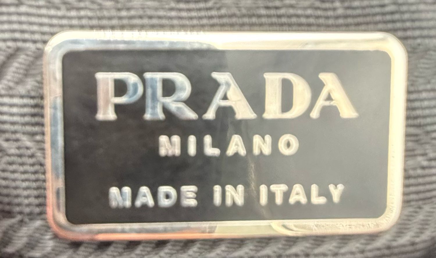 Prada Nylon Tessuto Saffiano Crossbody Messenger Bag