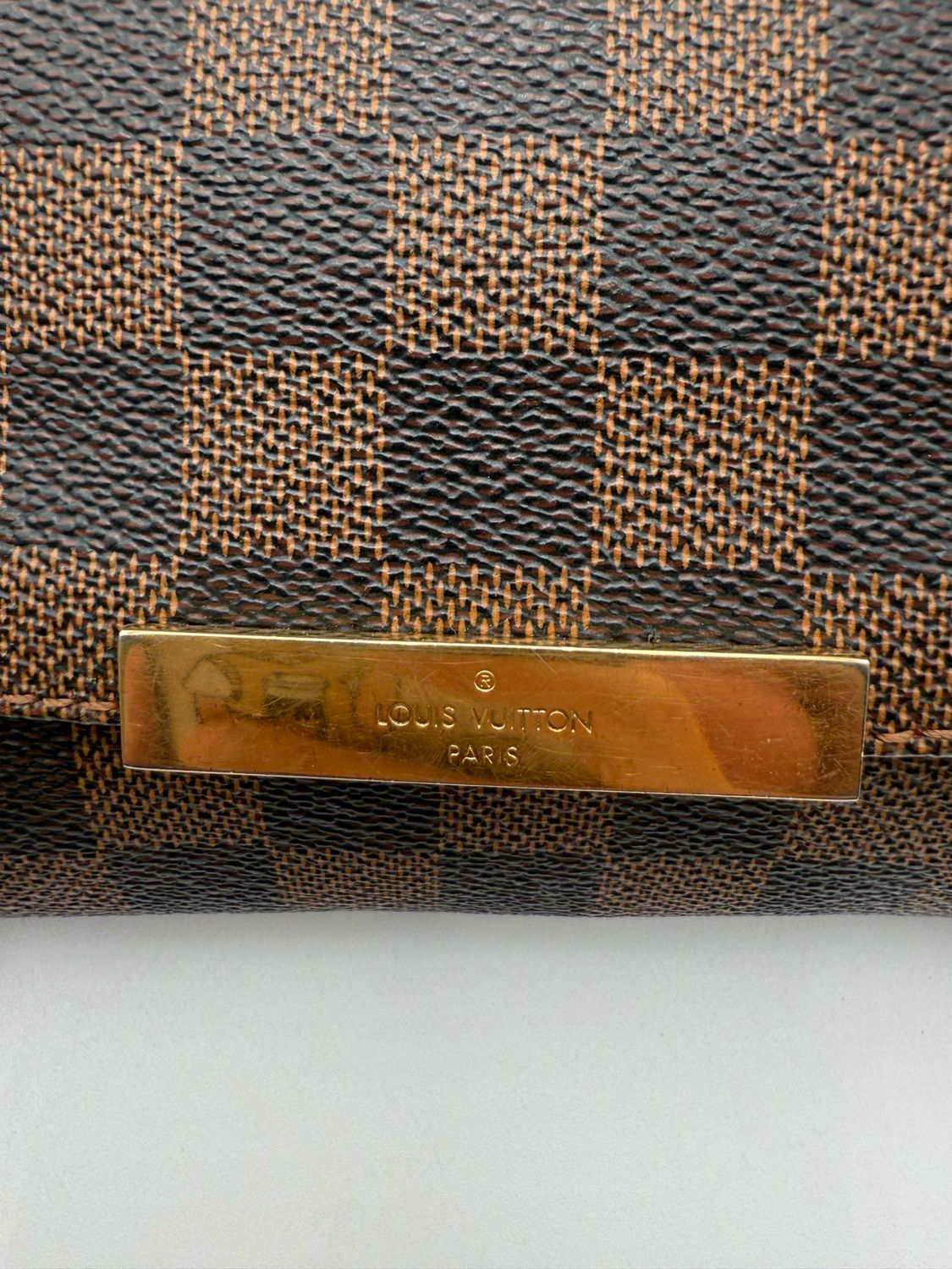 Louis Vuitton Damier Ebene Favorite Mm Flap