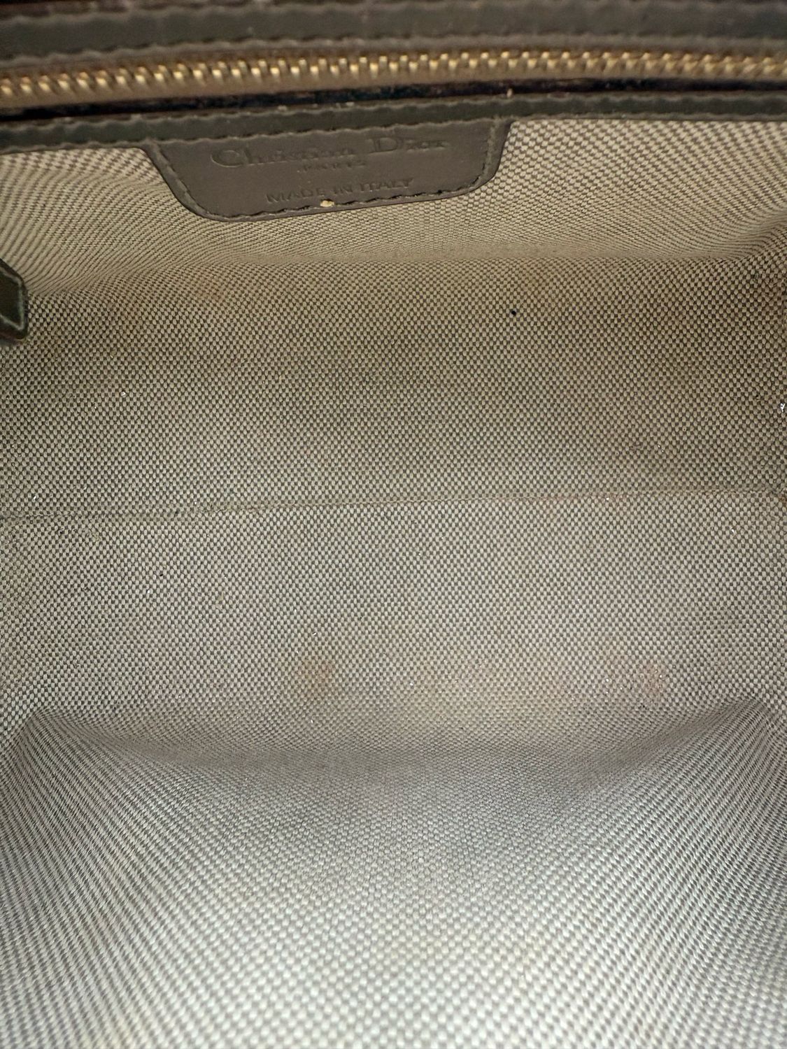Christian Dior Oblique Monogram Bowler Boston Tote