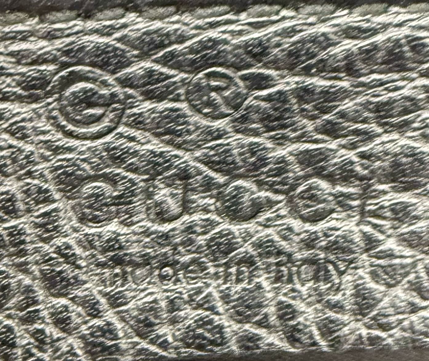 Gucci Pebbled Abbey D-Ring tote Shoulder Bag