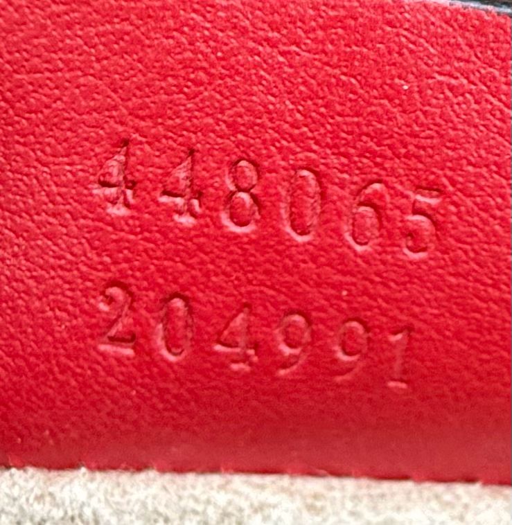 Gucci Mini Marmont Red Crossbody Messenger Bag