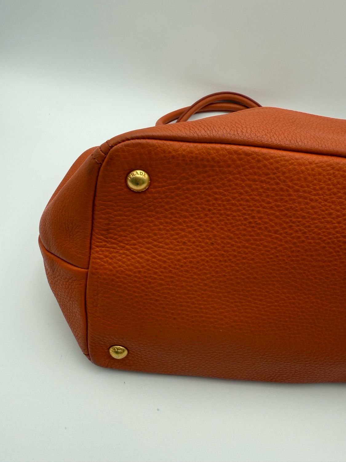 Prada Vitello Daino Convertible Shopper Tote Medium Crossbody Messenger