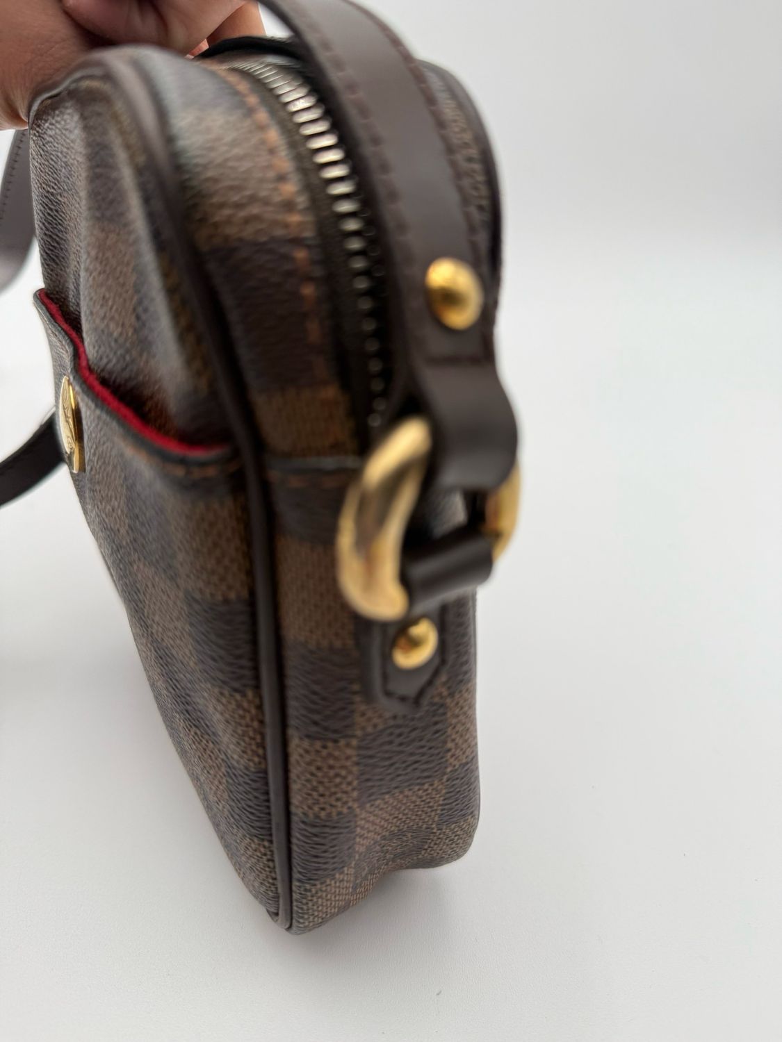 Louis Vuitton Damier Ebene Rift Crossbody Messenger Bag