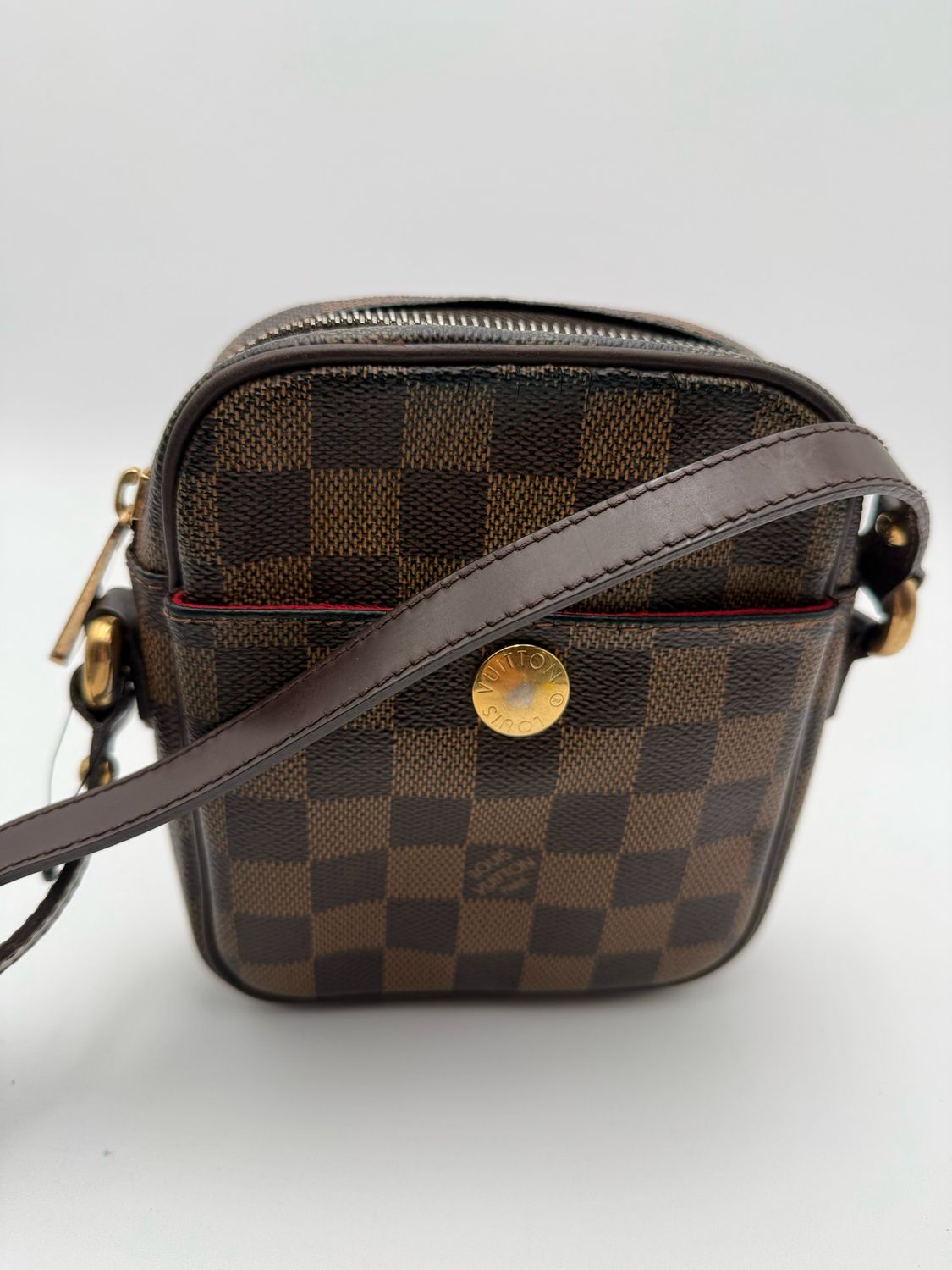 Louis Vuitton Damier Ebene Rift Crossbody Messenger Bag
