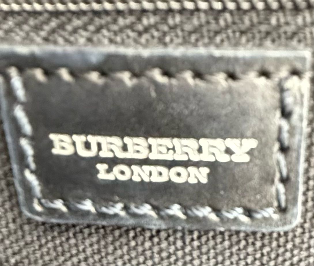 Burberry Monogram Canvas Printed Square Tote