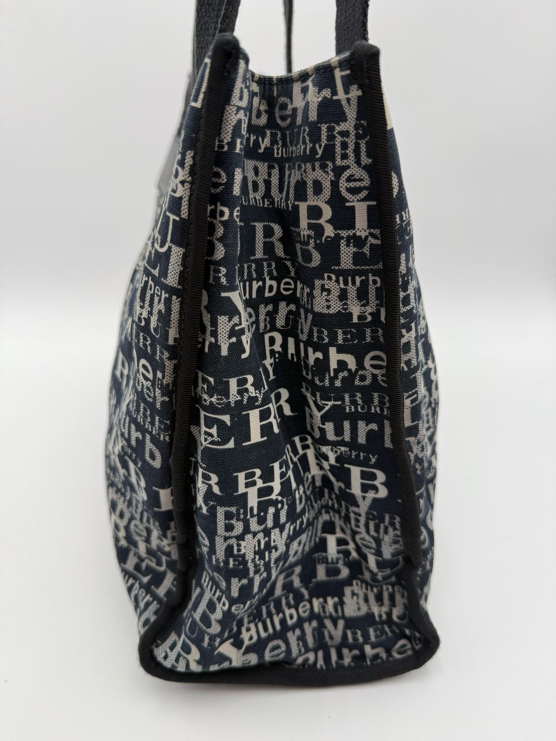 Burberry Monogram Canvas Printed Square Tote