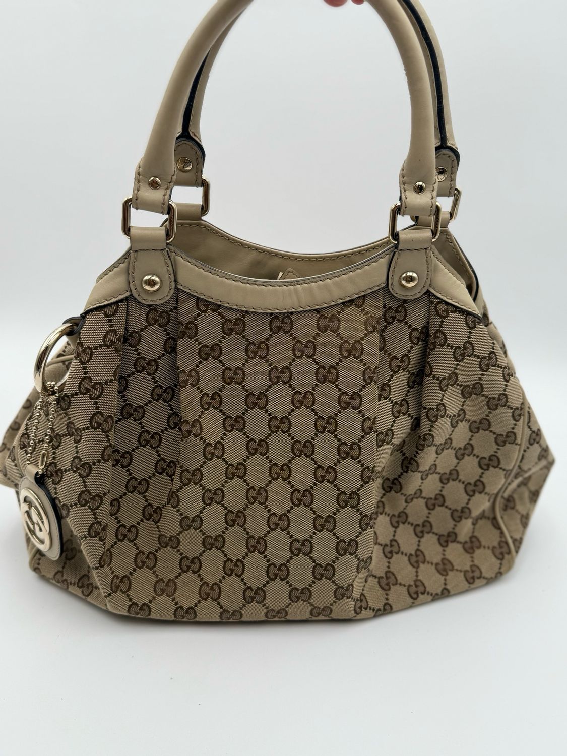 Gucci Monogram Sukey Tote Medium Shoulder Bag