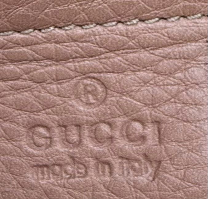 Gucci Monogram Canvas Bamboo Shopper Tote Large