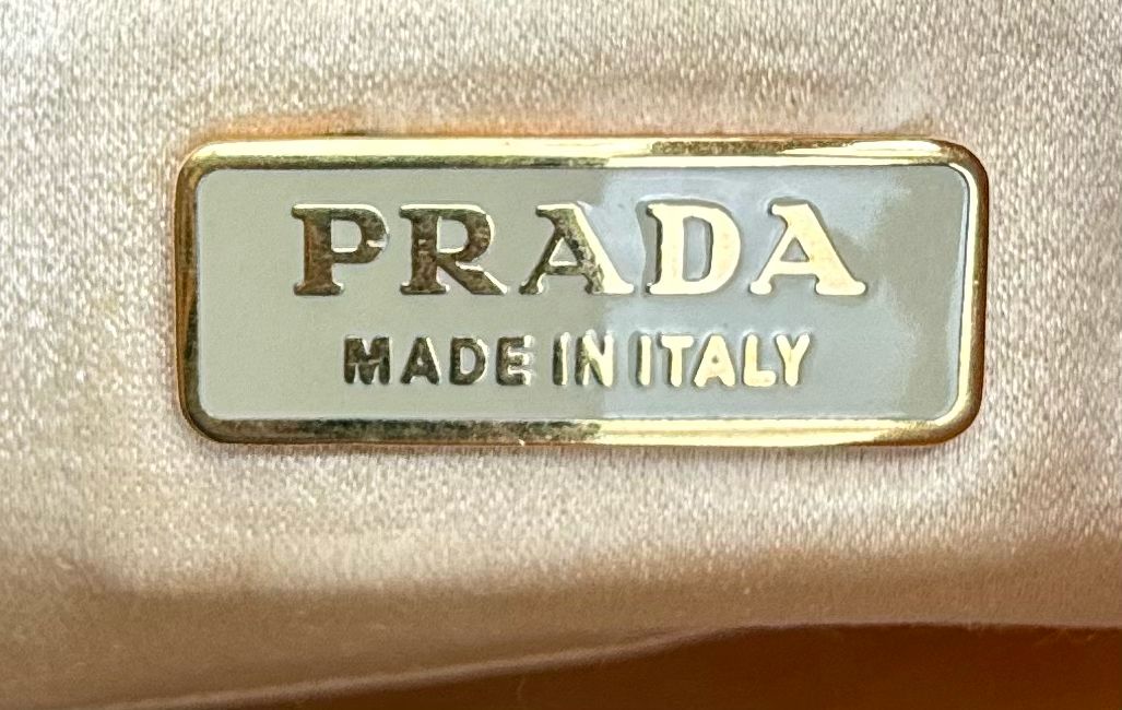 Prada Pochette Nylon Tessuto Chain Strap Hobo Shoulder Bag