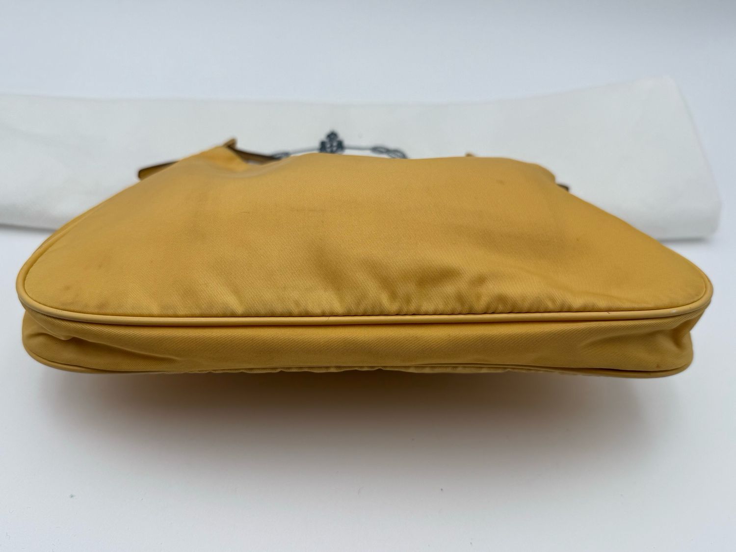 Prada Pochette Nylon Tessuto Chain Strap Hobo Shoulder Bag