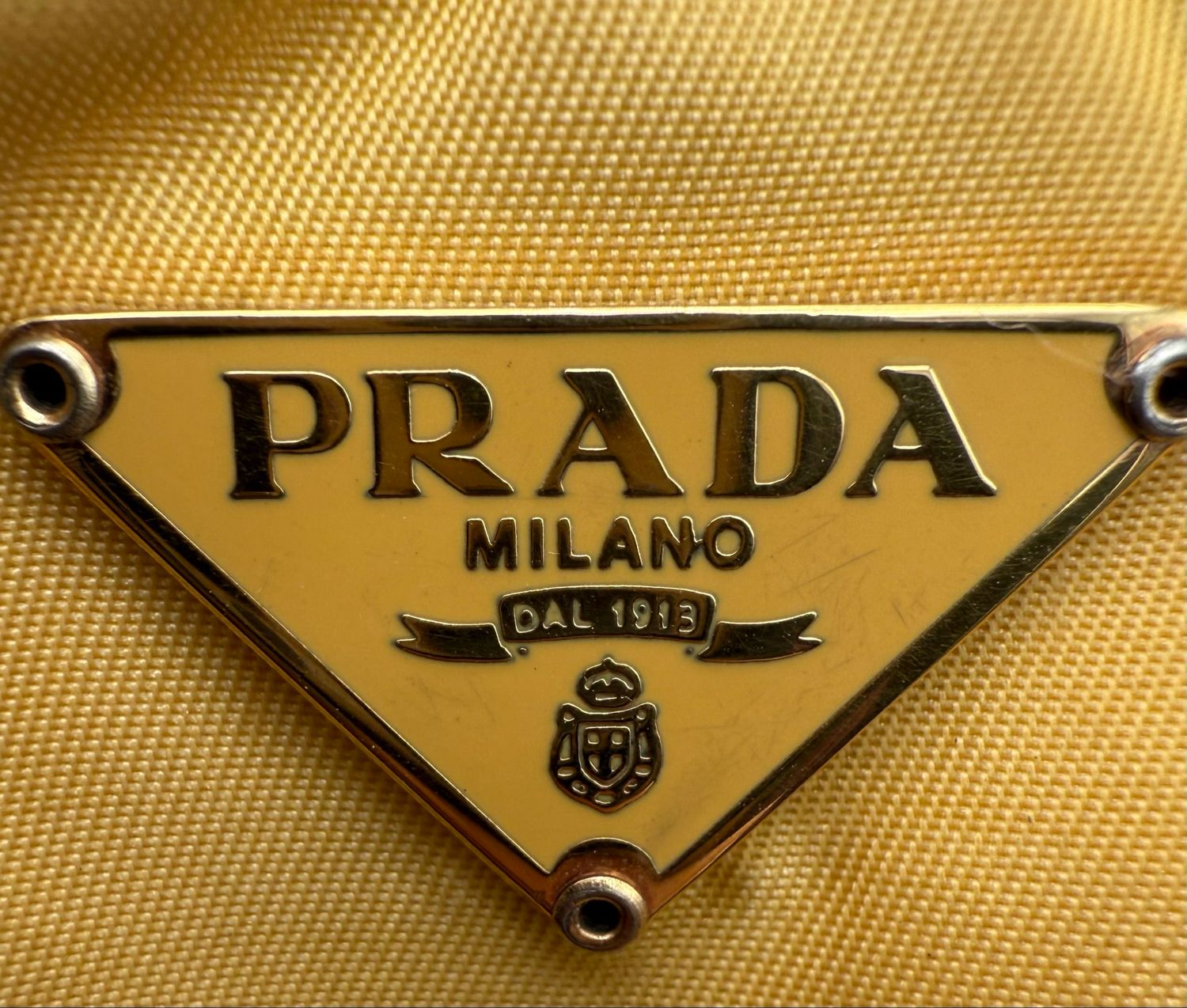 Prada Pochette Nylon Tessuto Chain Strap Hobo Shoulder Bag