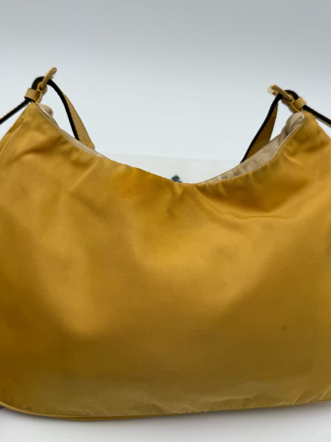 Prada Pochette Nylon Tessuto Chain Strap Hobo Shoulder Bag