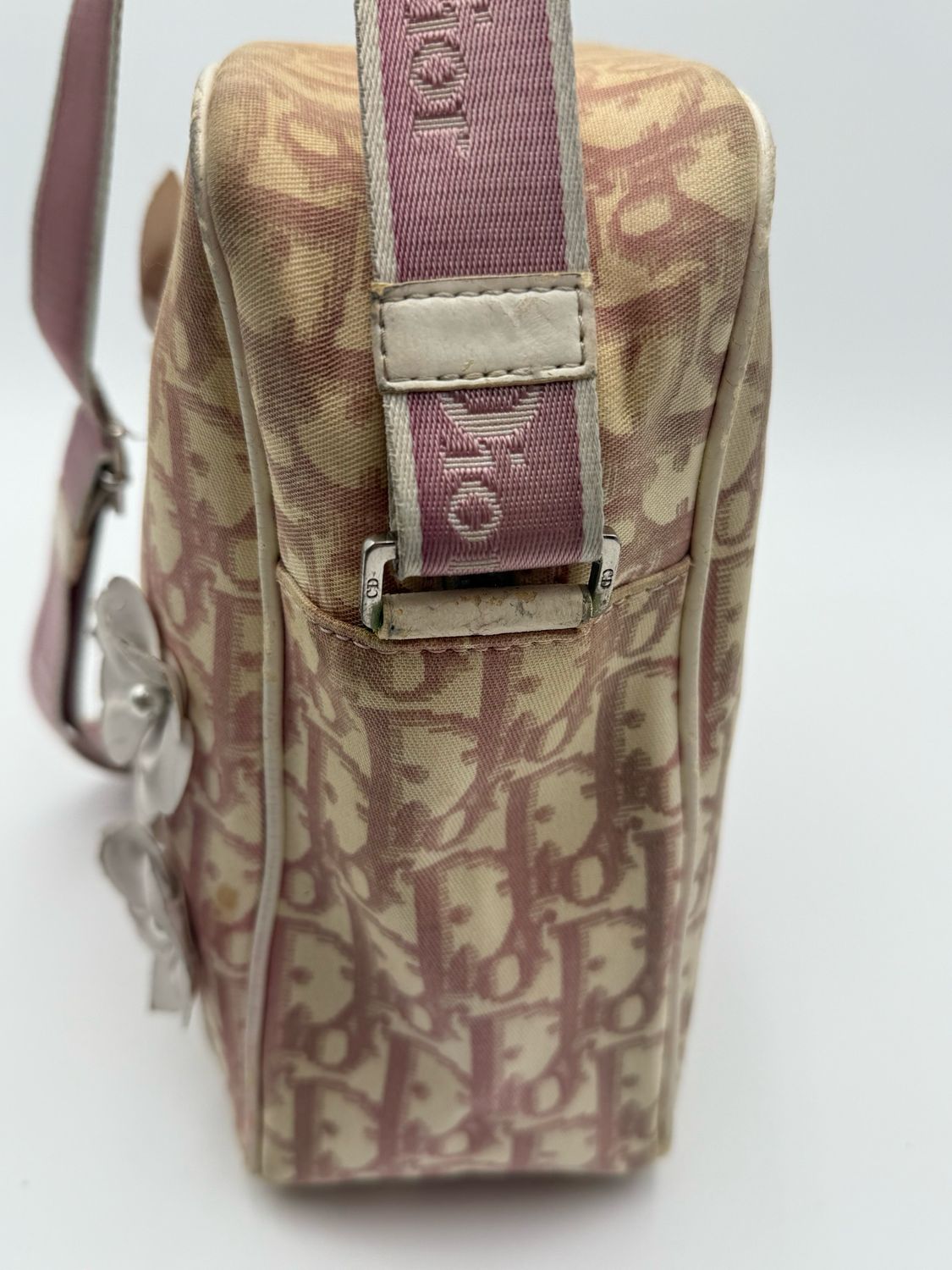 Christian Dior Oblique Messenger Bag Girly Flowers