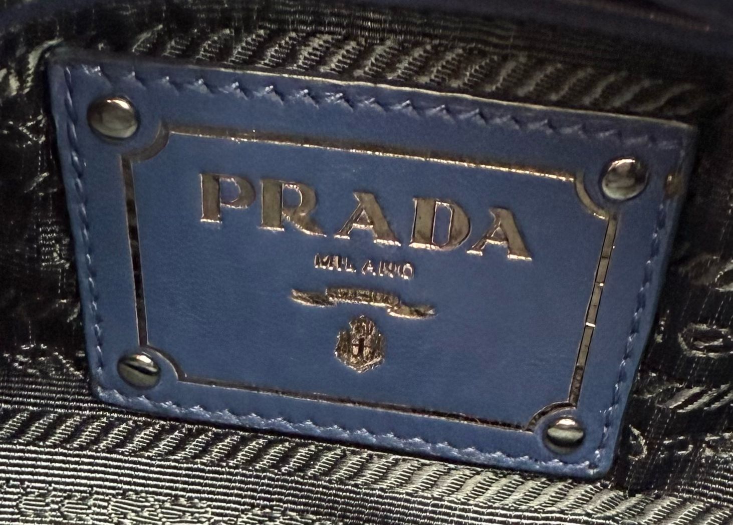 Prada Nappa Gaufre Flap Shoulder Bag Tote