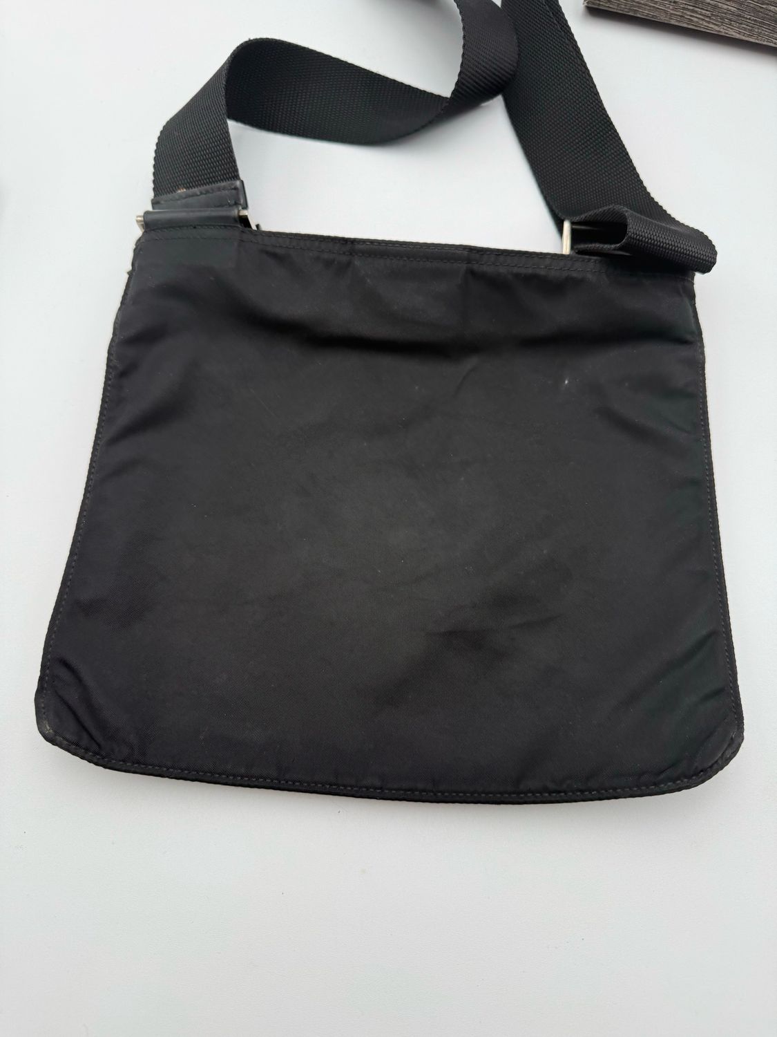 Prada Tessuto Nylon Messenger Crossbody