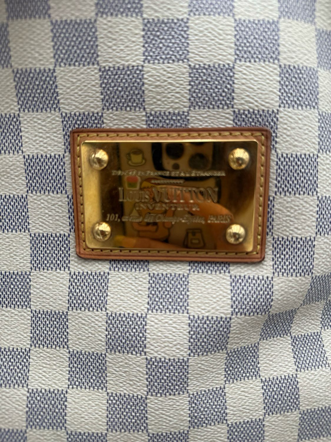 Louis Vuitton Galliera Azur GM Hobo Shoulder Bag