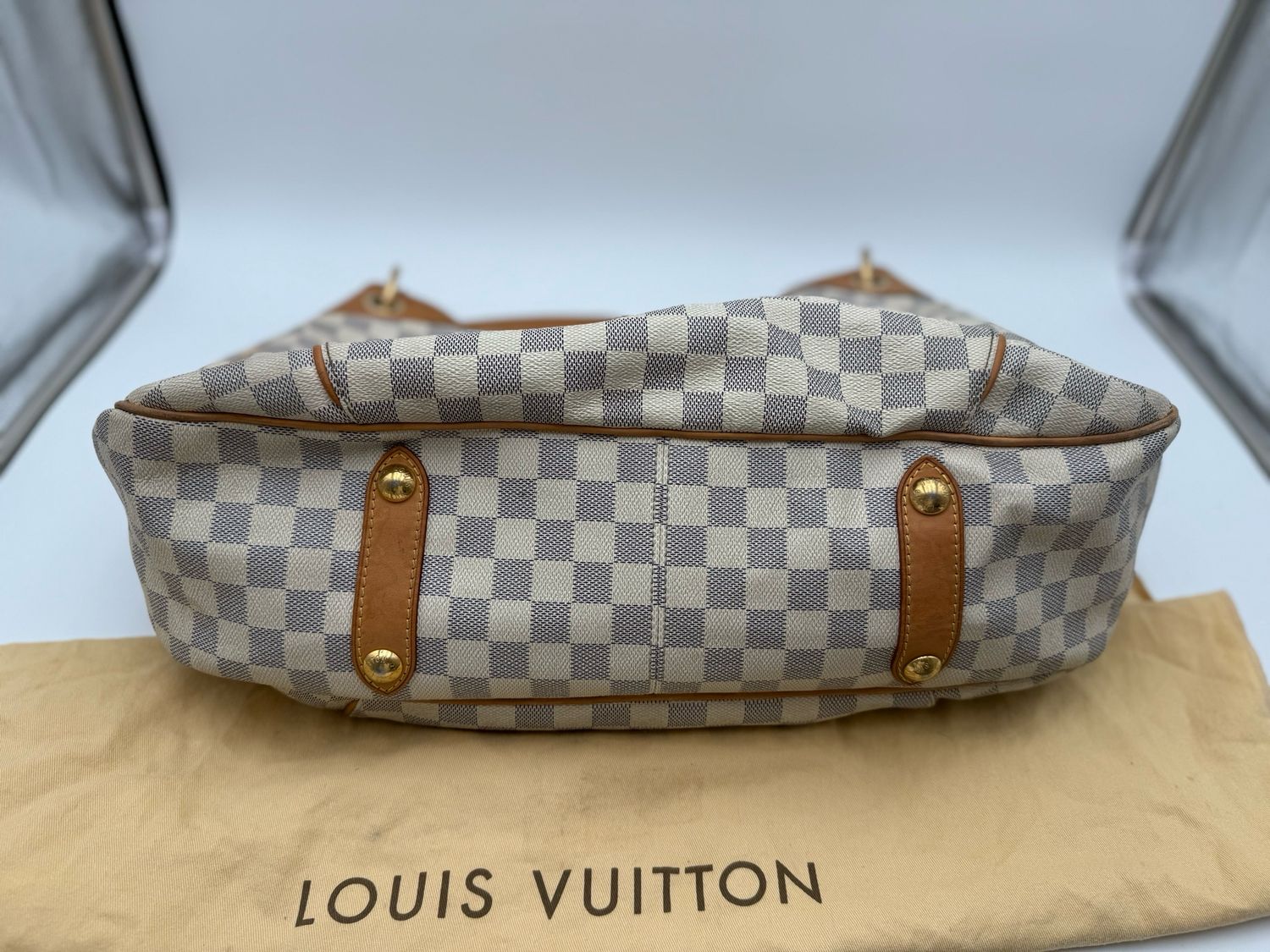 Louis Vuitton Galliera Azur GM Hobo Shoulder Bag