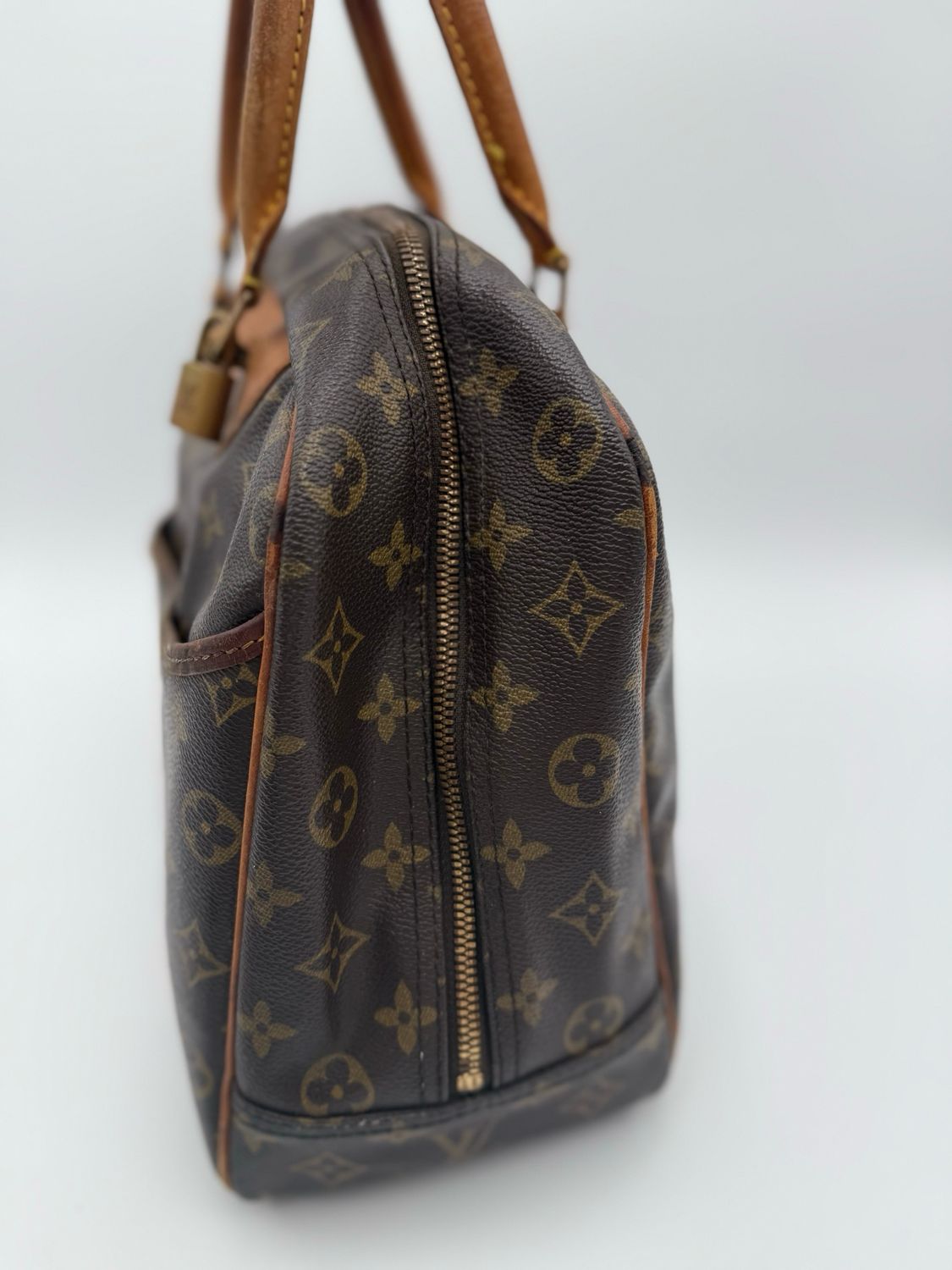 Louis Vuitton Monogram Deauville Handbag Satchel