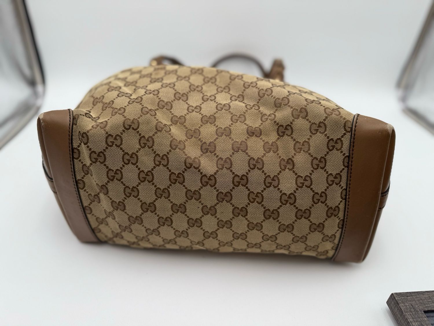Gucci Craft Tote Medium Shoulder Bag Canvas