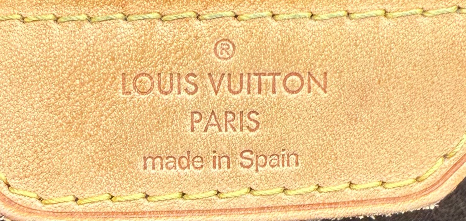 Louis Vuitton Monogram Wilshire GM Tote Shouldet Bag