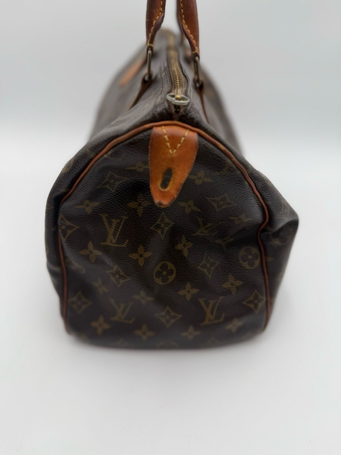 Louis Vuitton Speedy 35 Monogram Satchel Top Handle