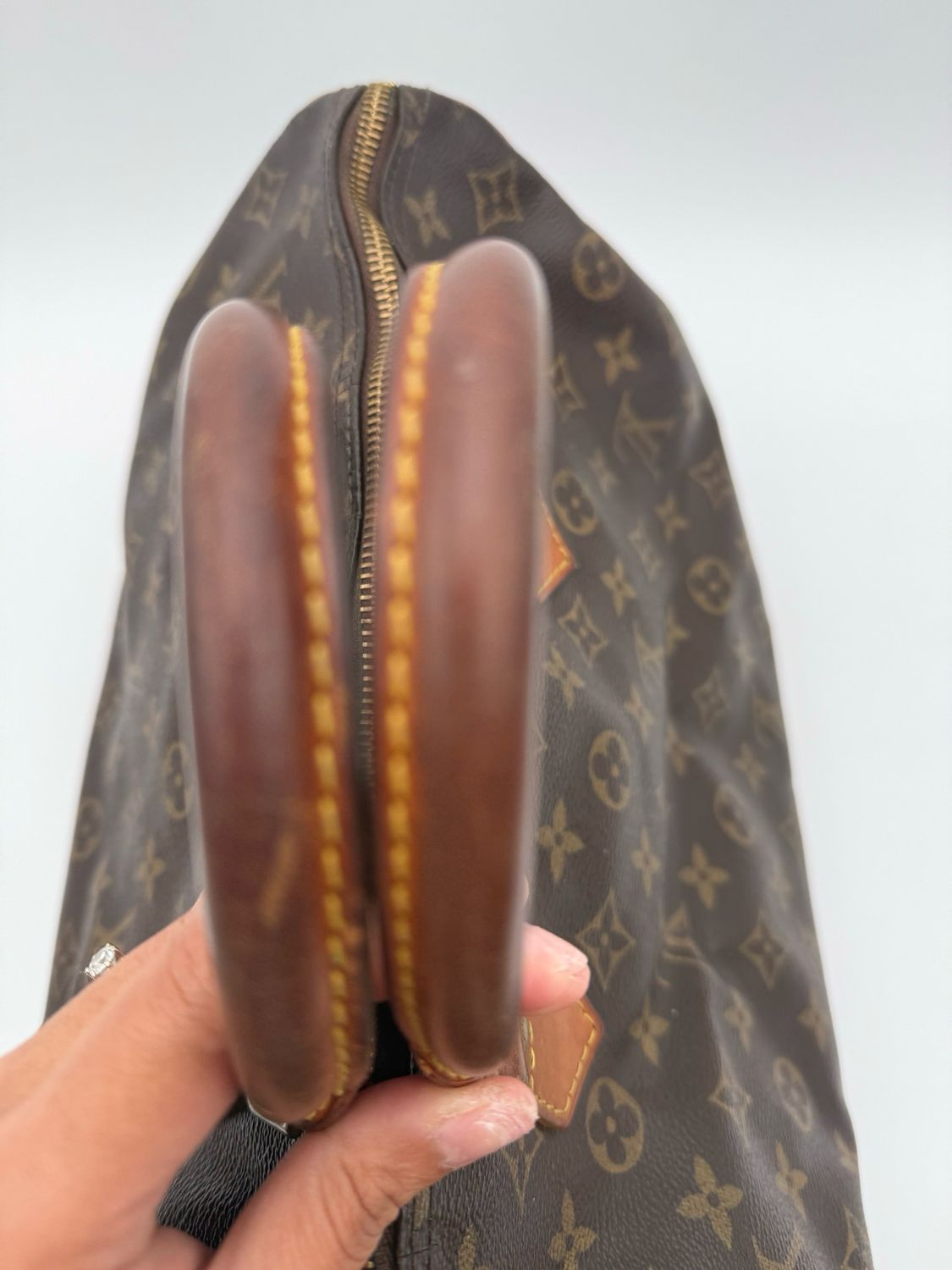 Louis Vuitton Speedy 35 Monogram Satchel Top Handle