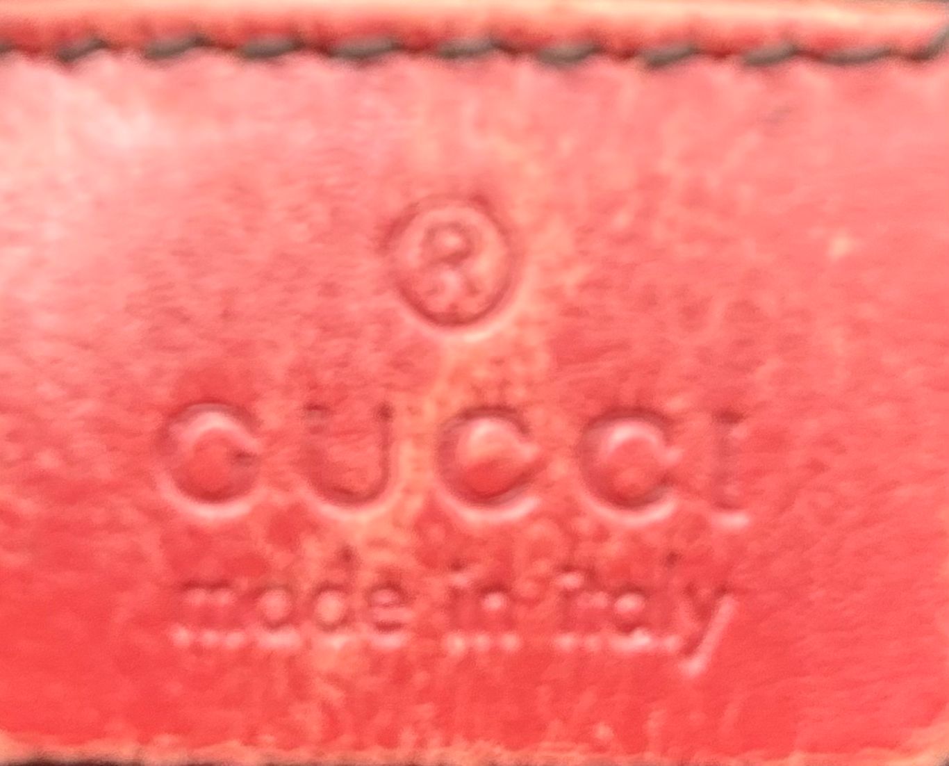 Gucci Supreme Zipper Tote Large Imprime Red