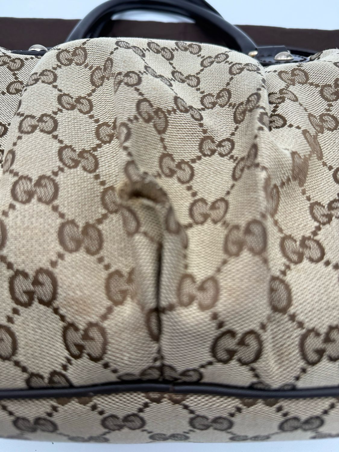 Gucci Sukey Monogram Convertible Top Crossbody