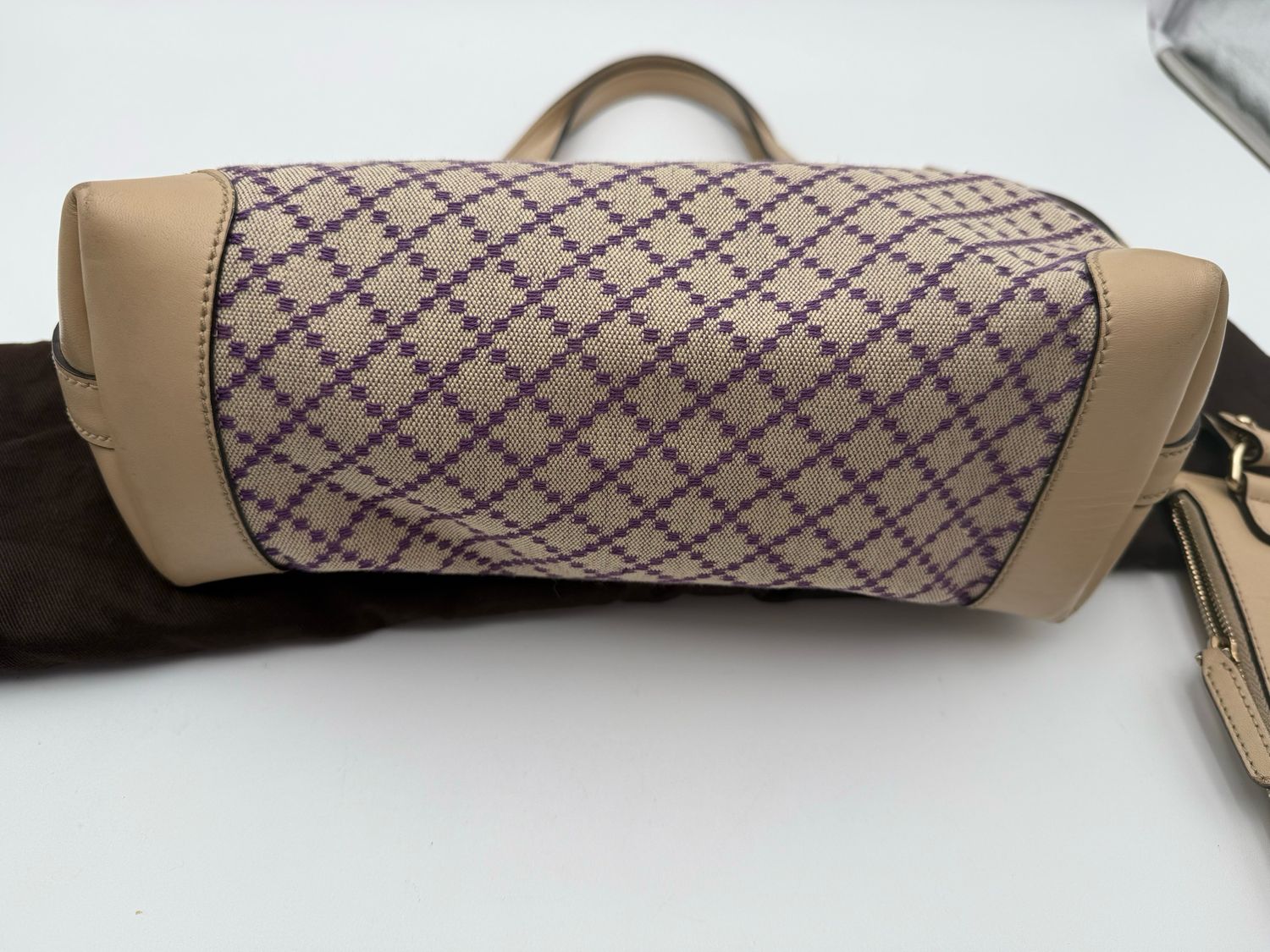 Gucci Diamante Craft Tote Small With Pouch