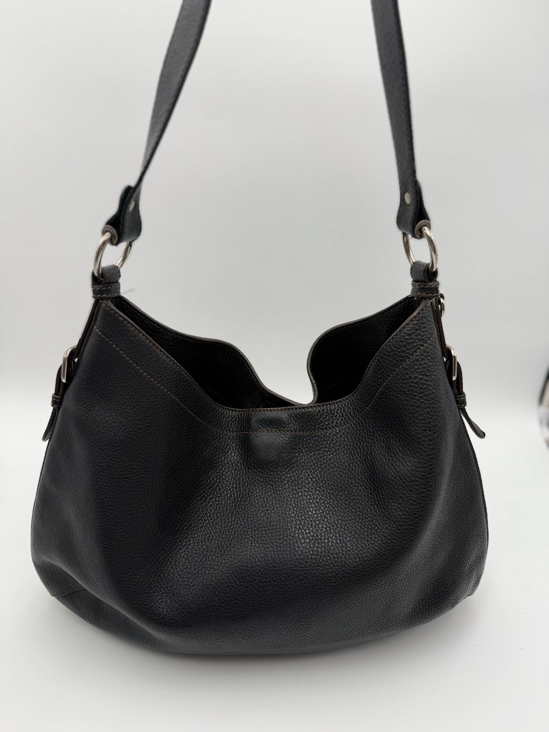 Prada Vitello Daino Hobo Shoulder Bag