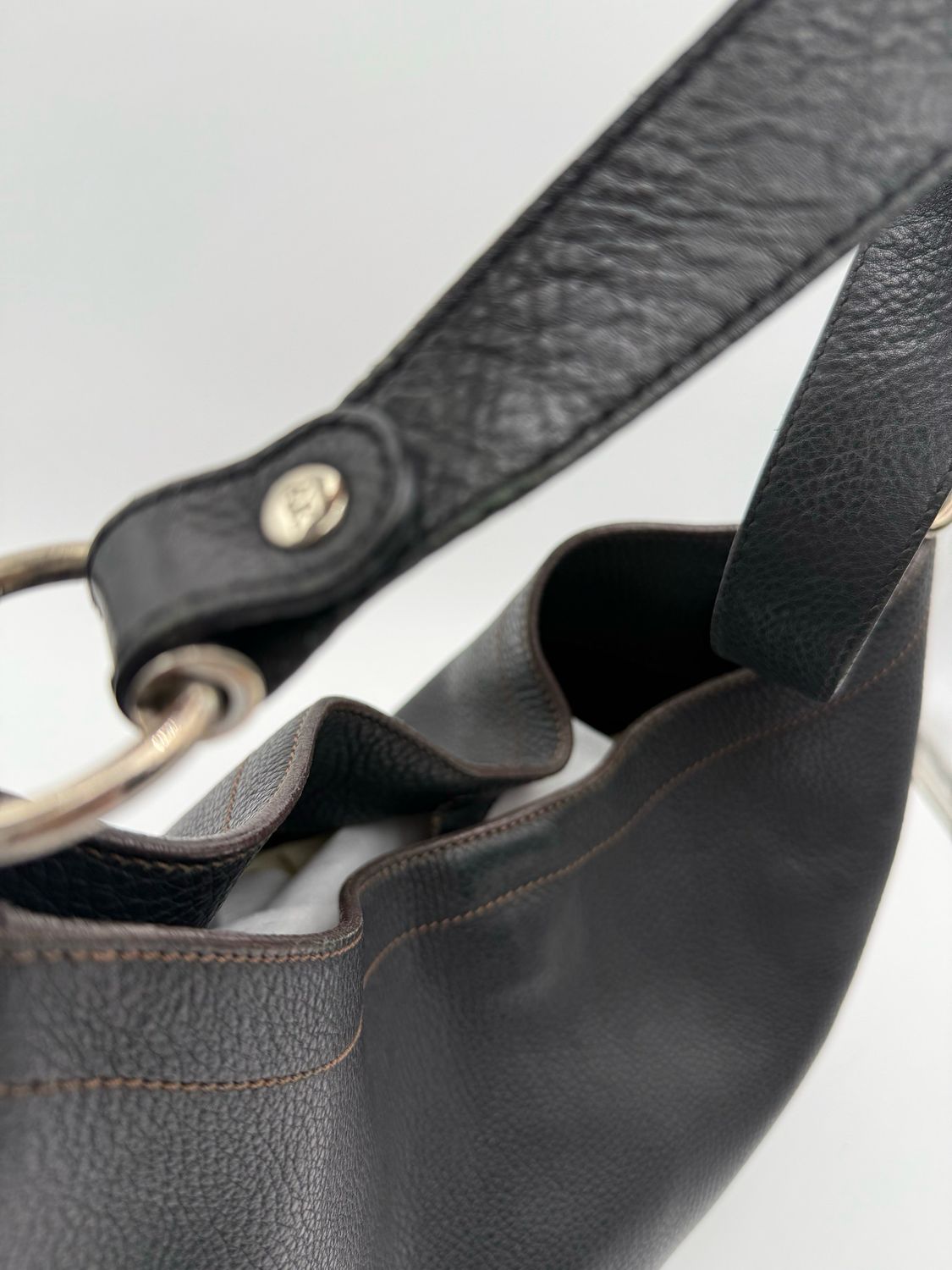Prada Vitello Daino Hobo Shoulder Bag