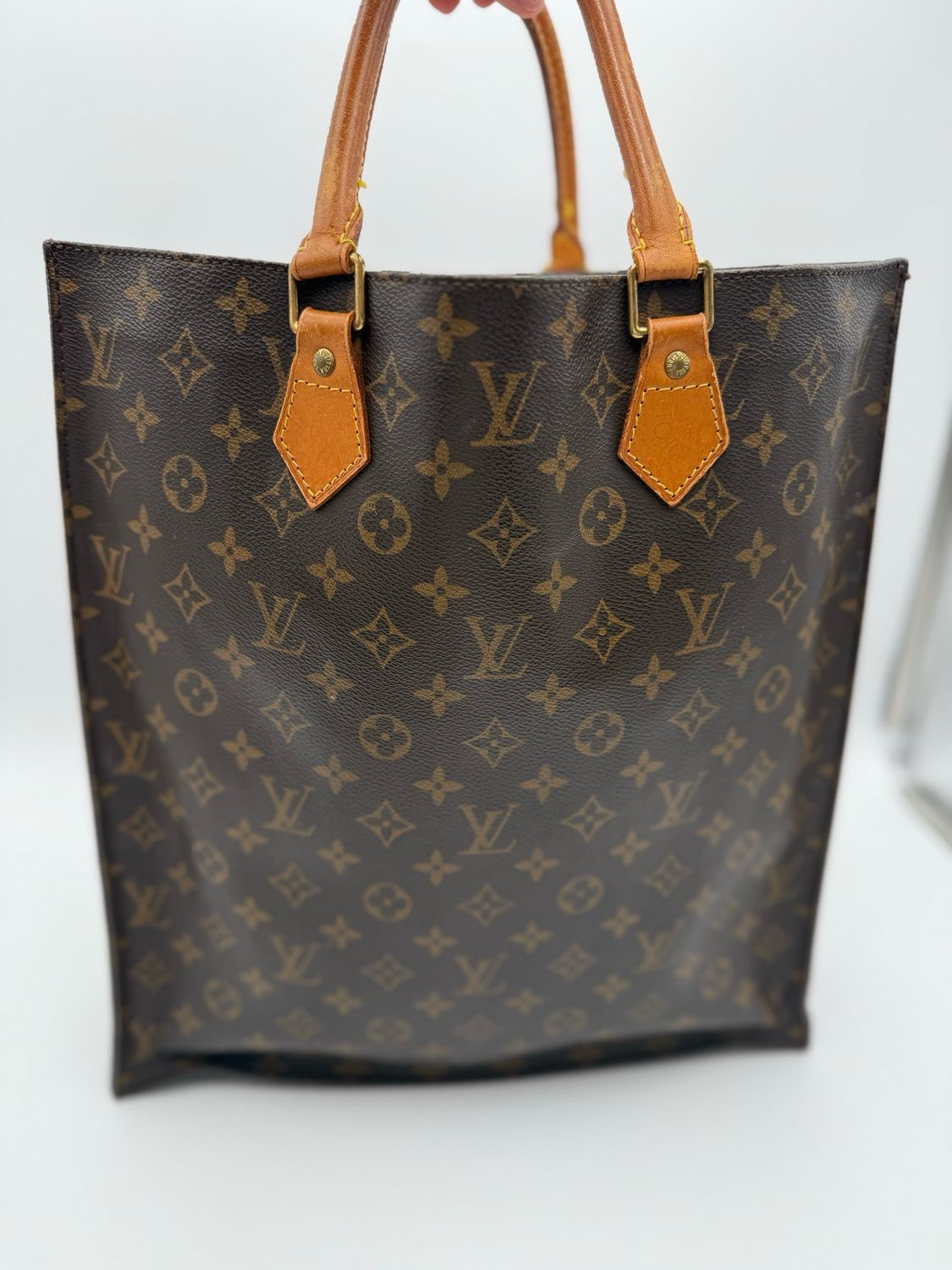 Louis Vuitton Monogram Sac Plat Top Handle