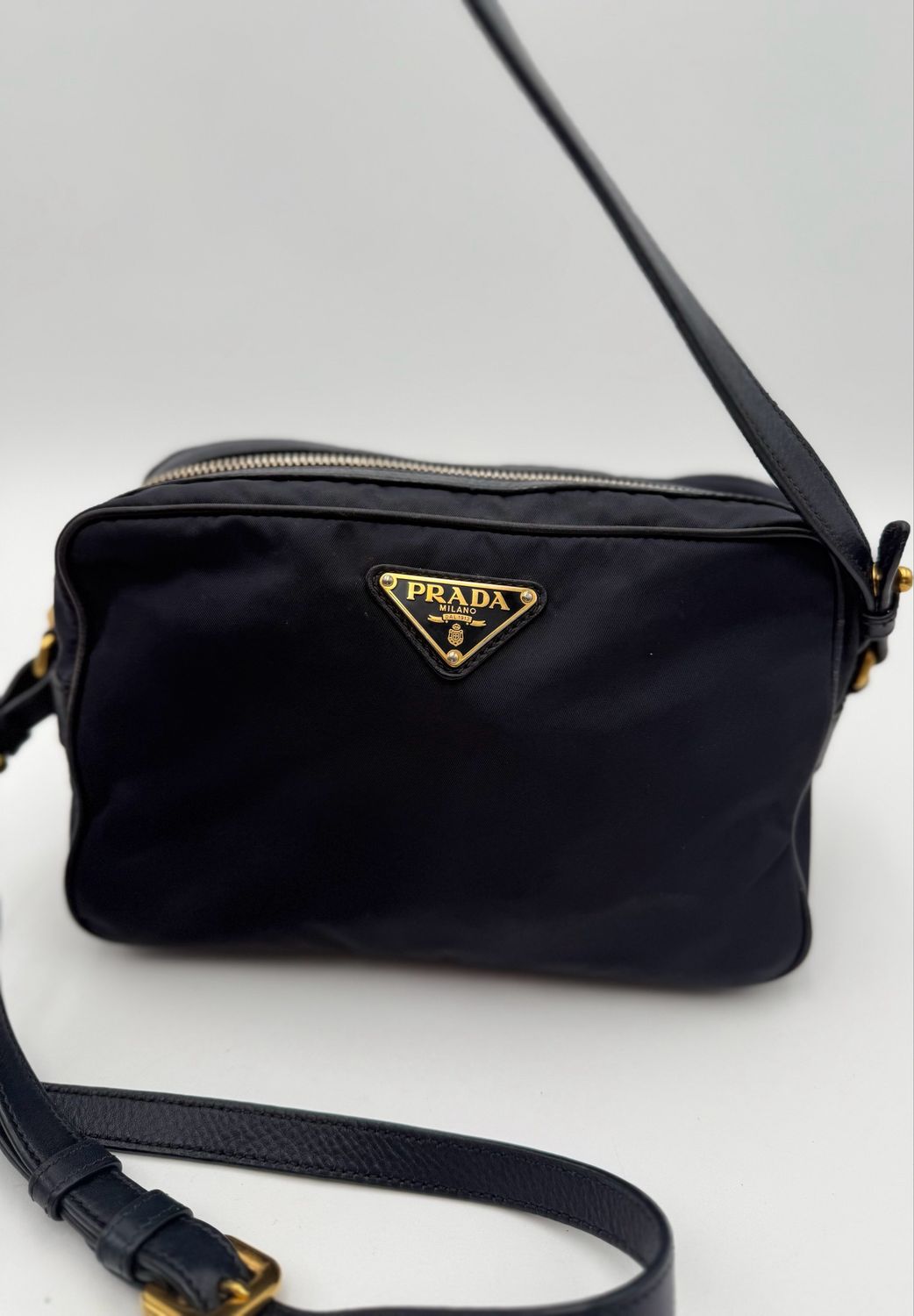 Prada Nylon Tessuto Crossbody Camer Bag Messenger