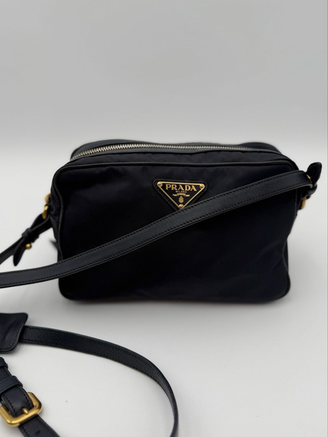 Prada Nylon Tessuto Crossbody Camer Bag Messenger