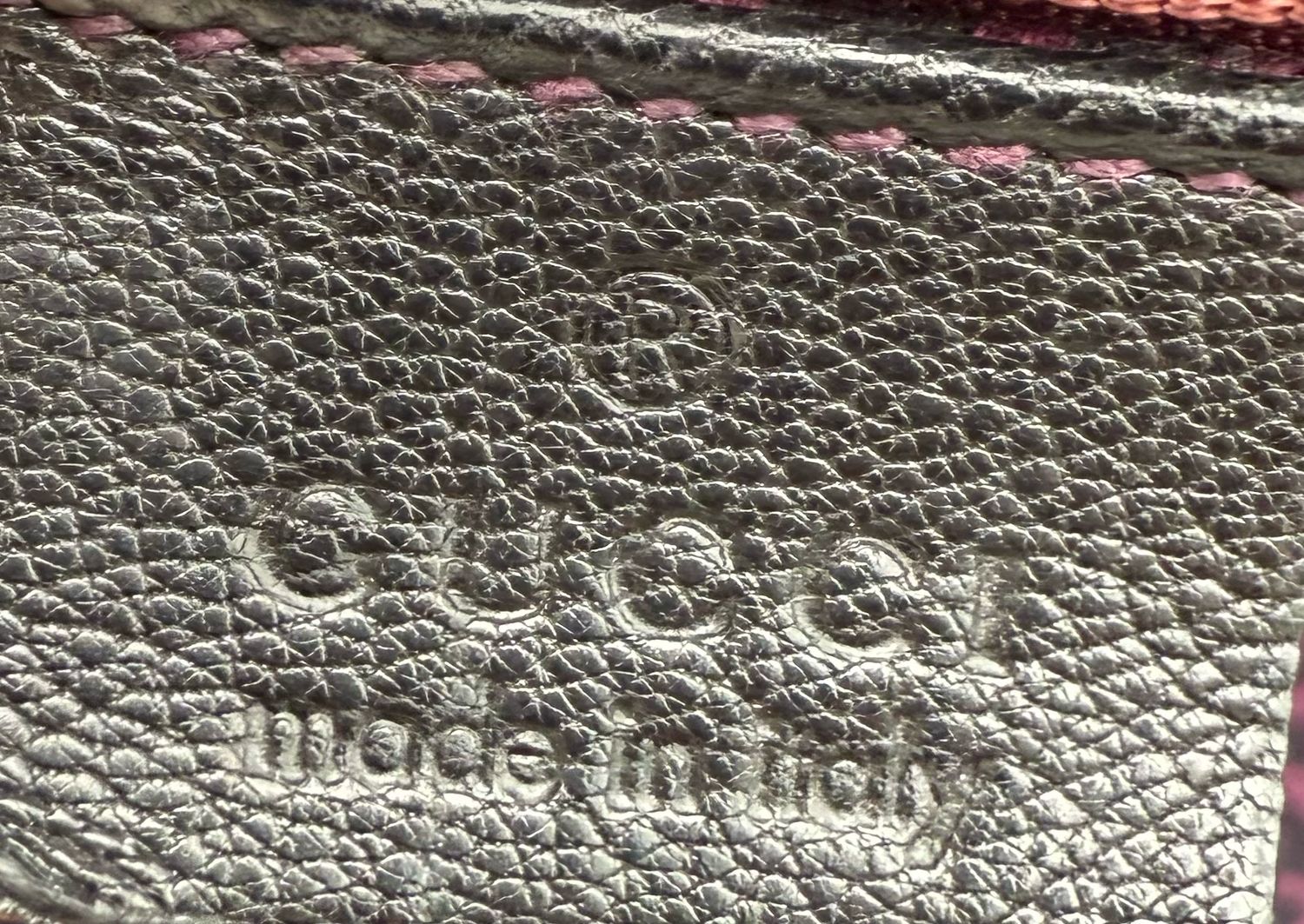 Gucci Princy Tote Leather Large Shoulder Bag Black