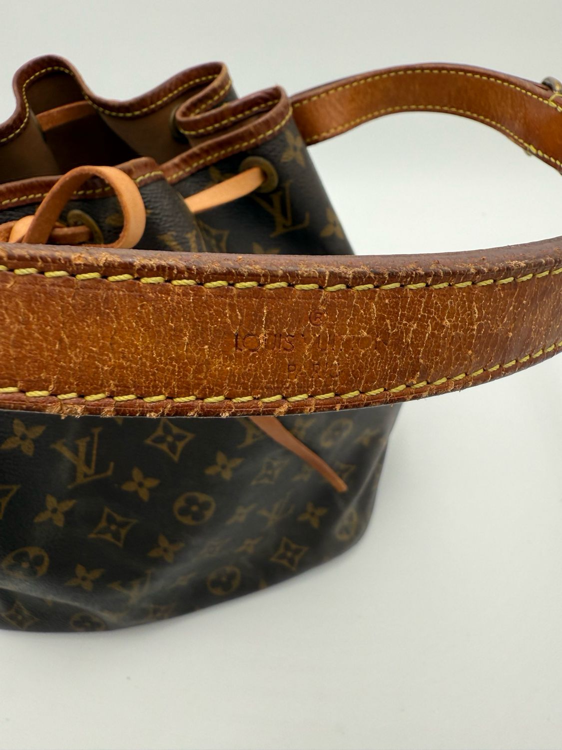 Louis Vuitton Monogram Petit Noe Hobo Shoulder Bag