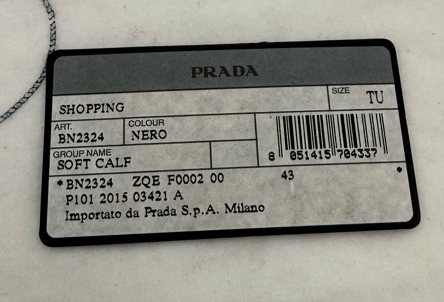 Prada Black Convertible Double Zipper Two Way Messenger Bag