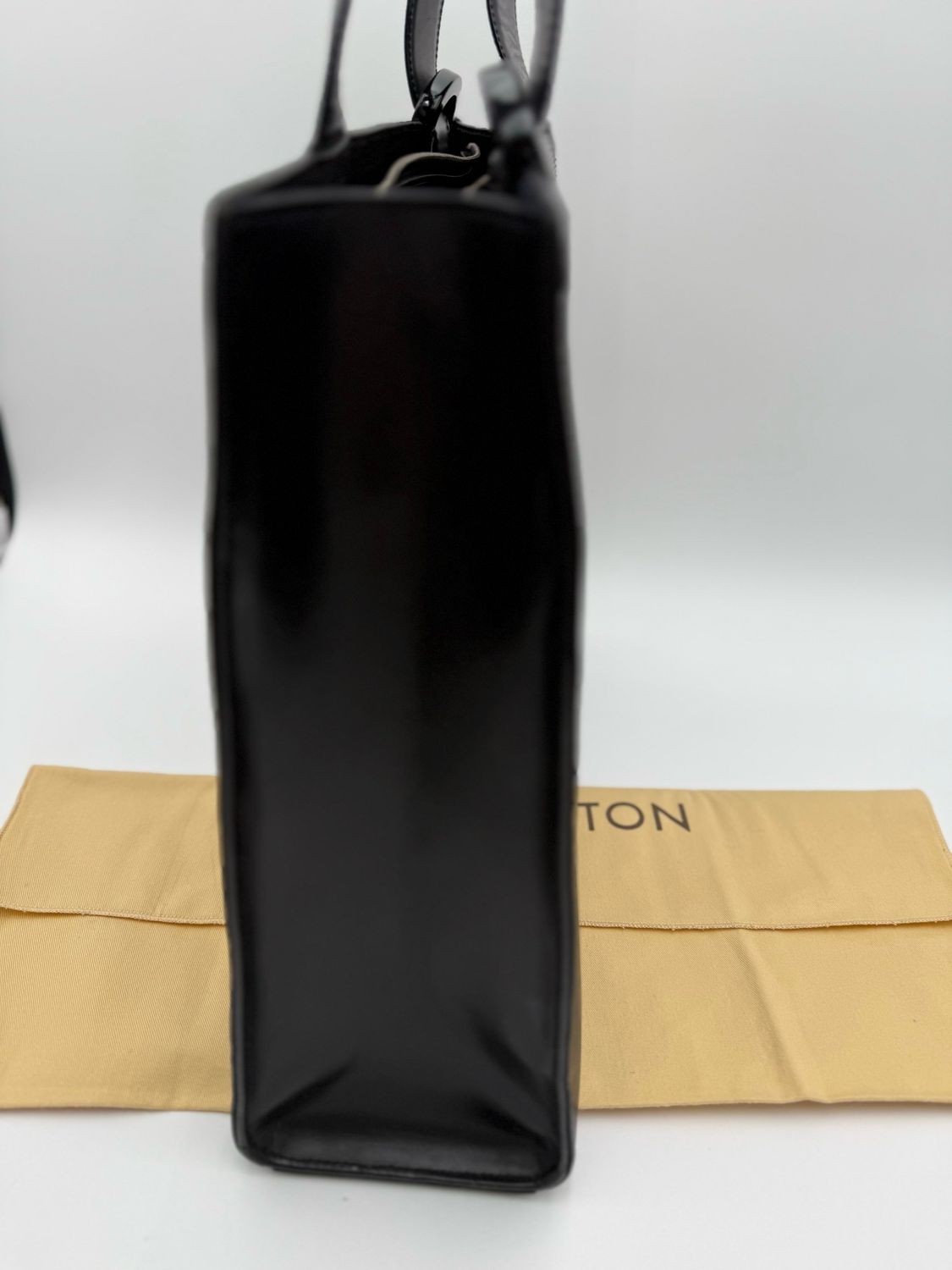 Louis Vuitton Epi Black Gemeaux Tote Shoulder Handbag