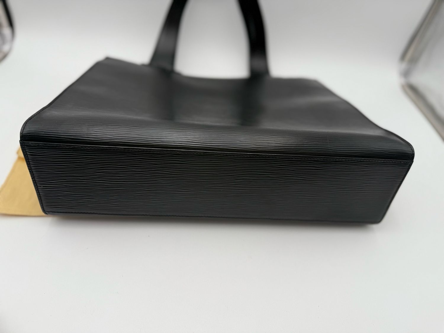 Louis Vuitton Epi Black Gemeaux Tote Shoulder Handbag