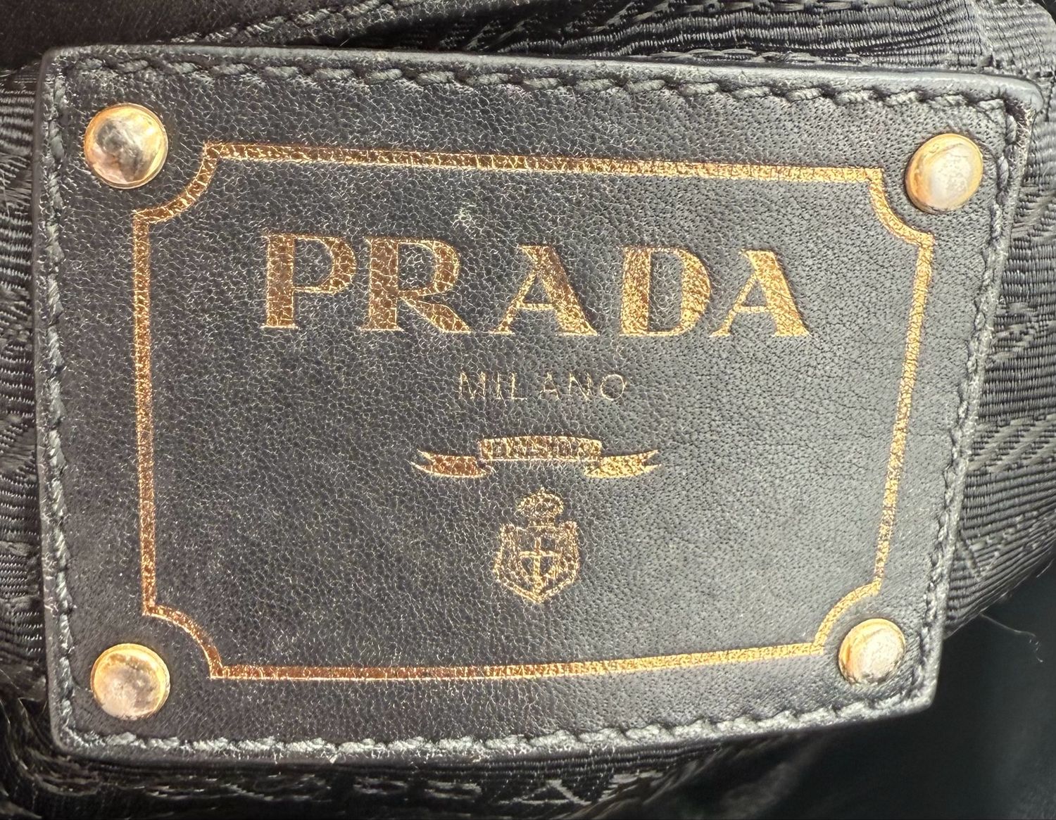 Prada Soft Calfskin Shoulder Bag