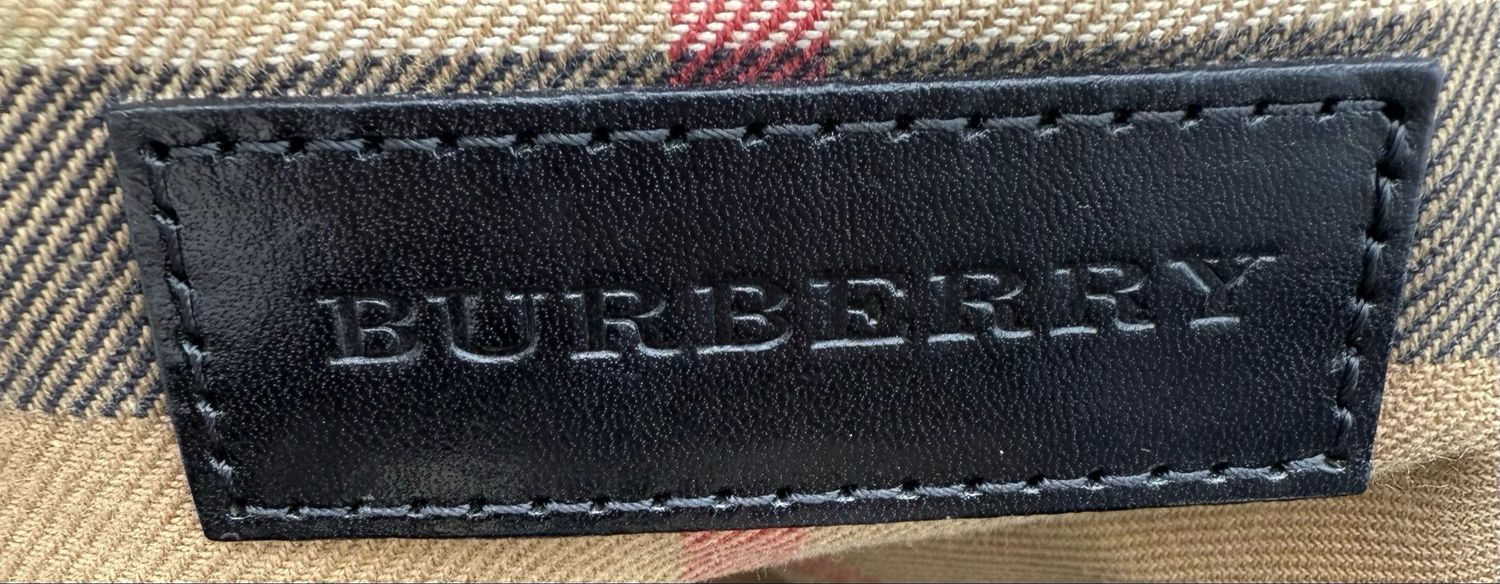 Burberry Canterbury Tote Shoulder Bag Canvas