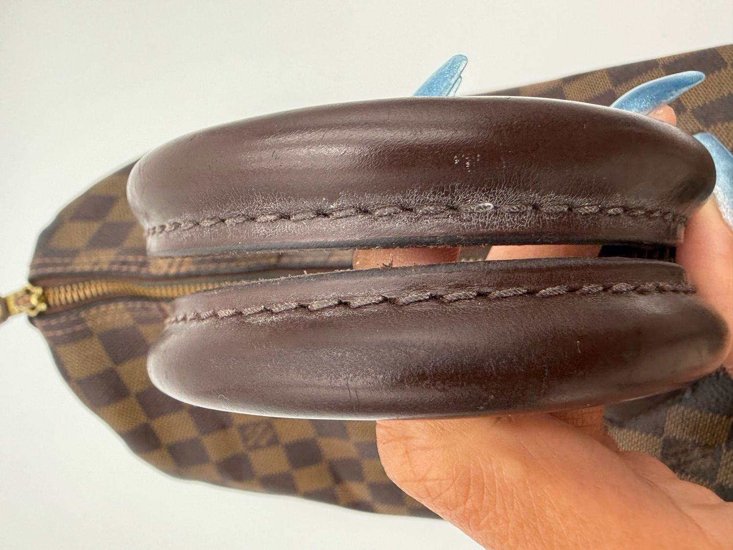 Louis Vuitton Damier Ebene Speedy 30 Bowler