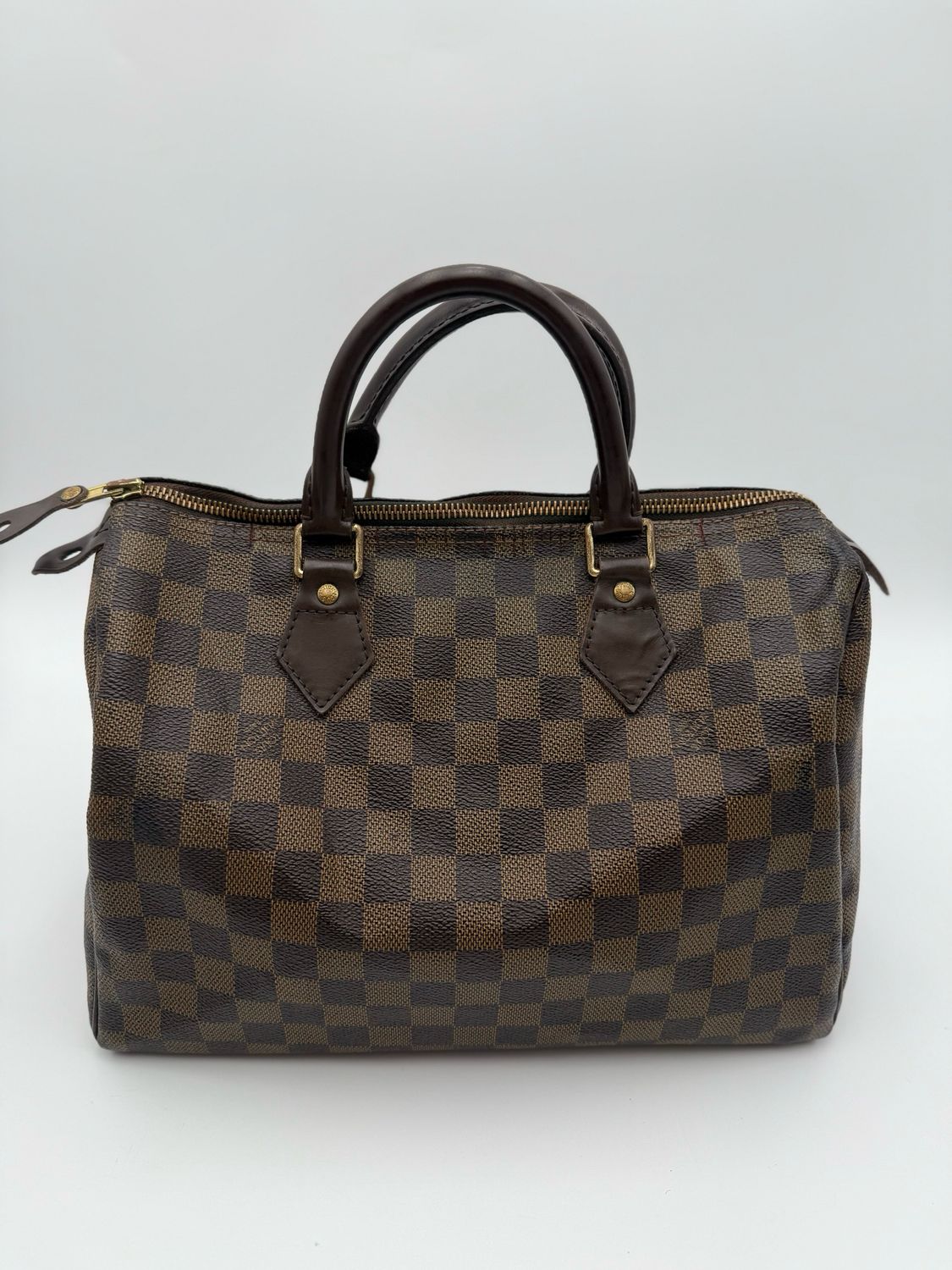 Louis Vuitton Damier Ebene Speedy 30 Bowler