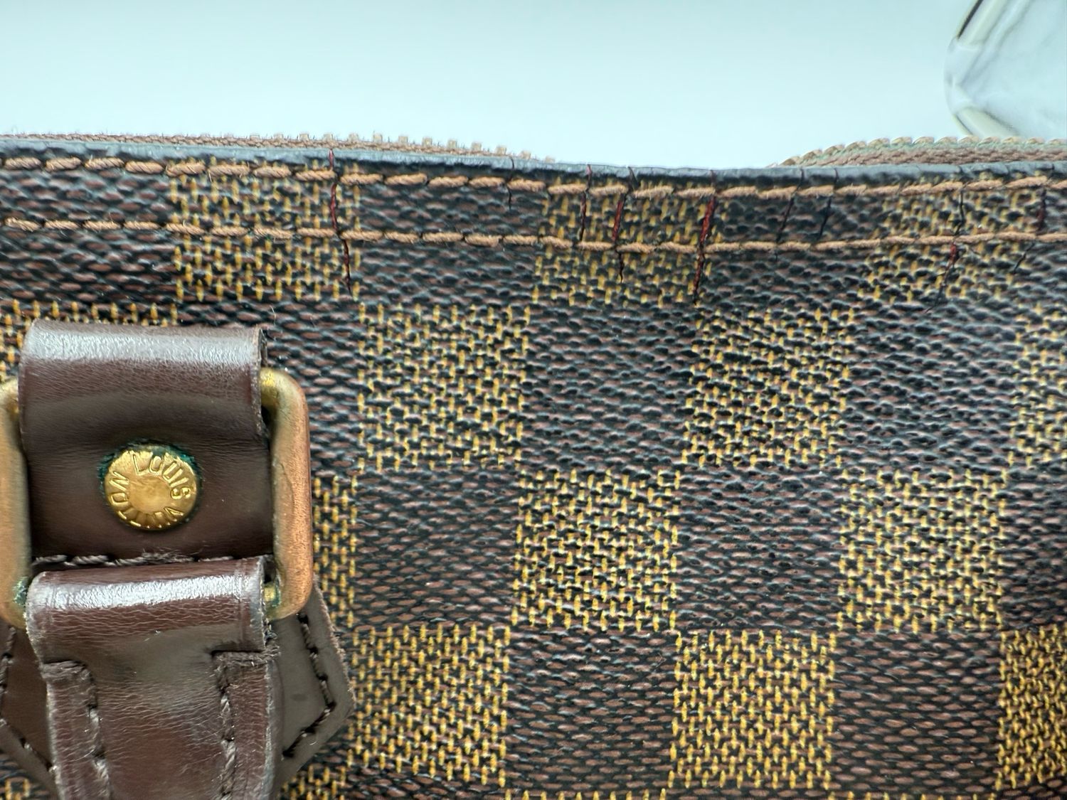 Louis Vuitton Damier Ebene Speedy 30 Bowler