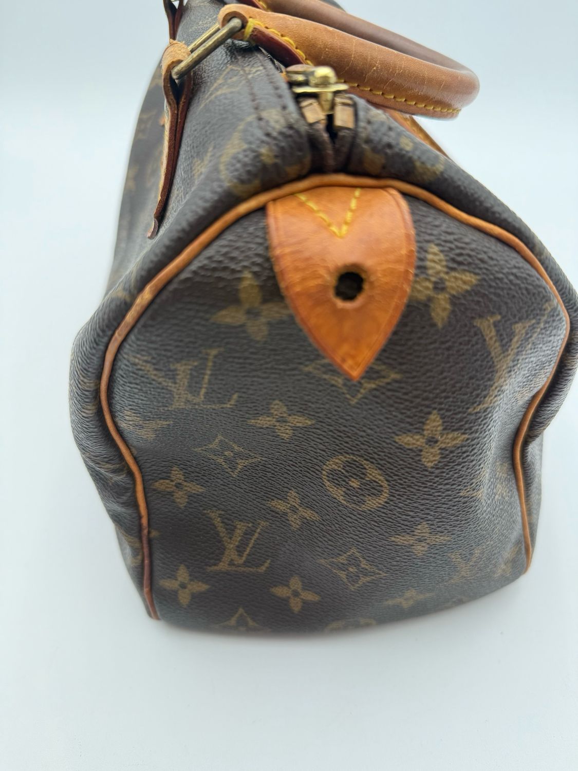 Louis Vuitton Monogram Speedy 25 Satchel Boston