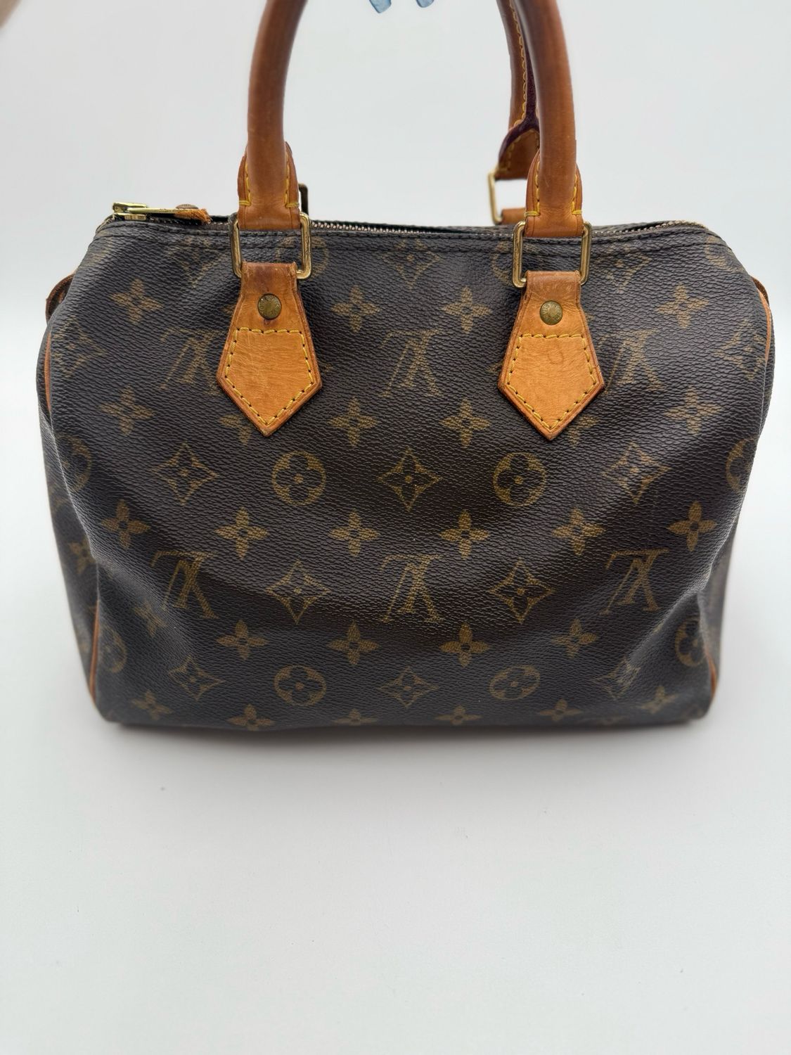 Louis Vuitton Monogram Speedy 25 Satchel Boston