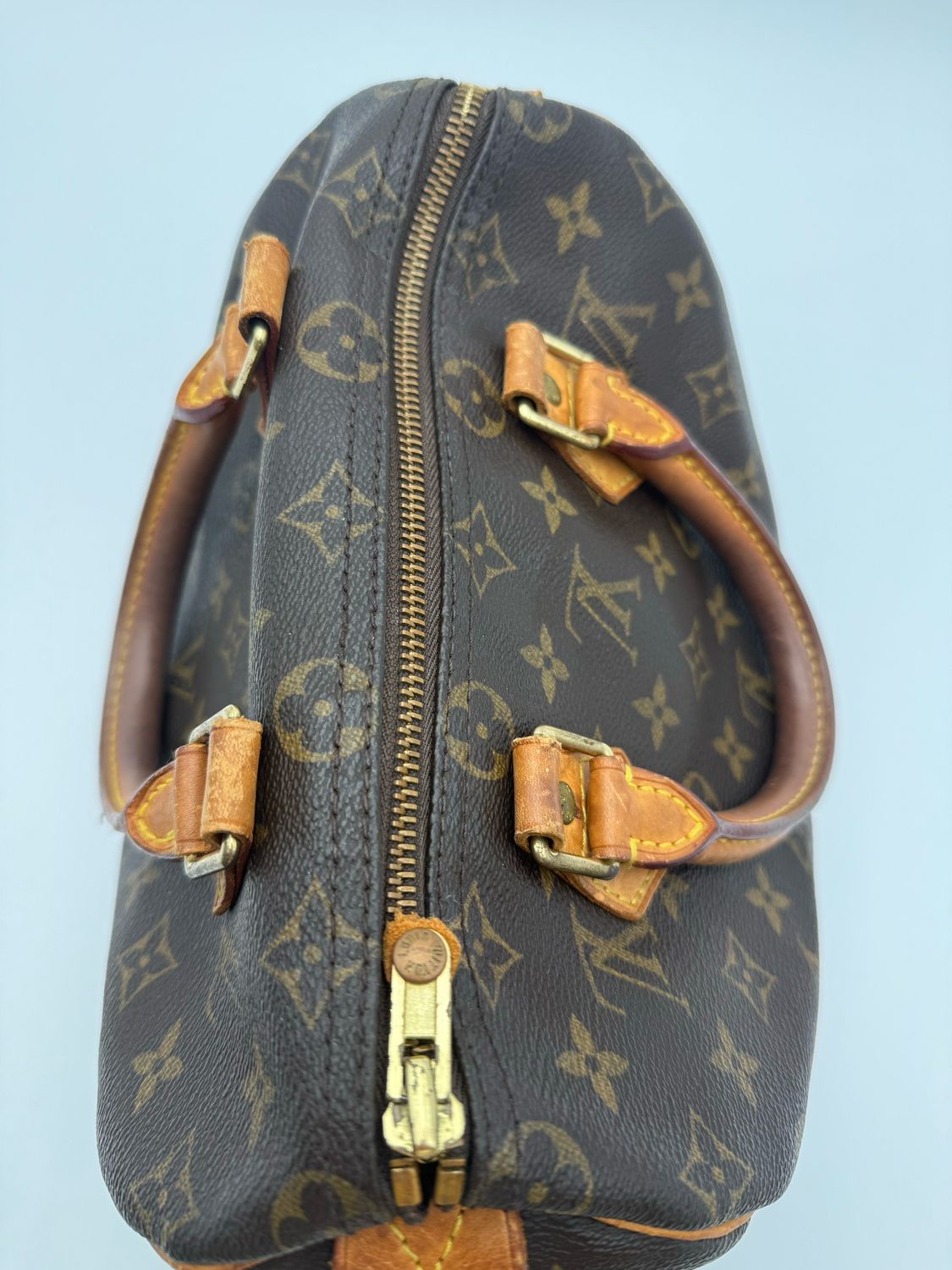 Louis Vuitton Monogram Speedy 25 Satchel Boston