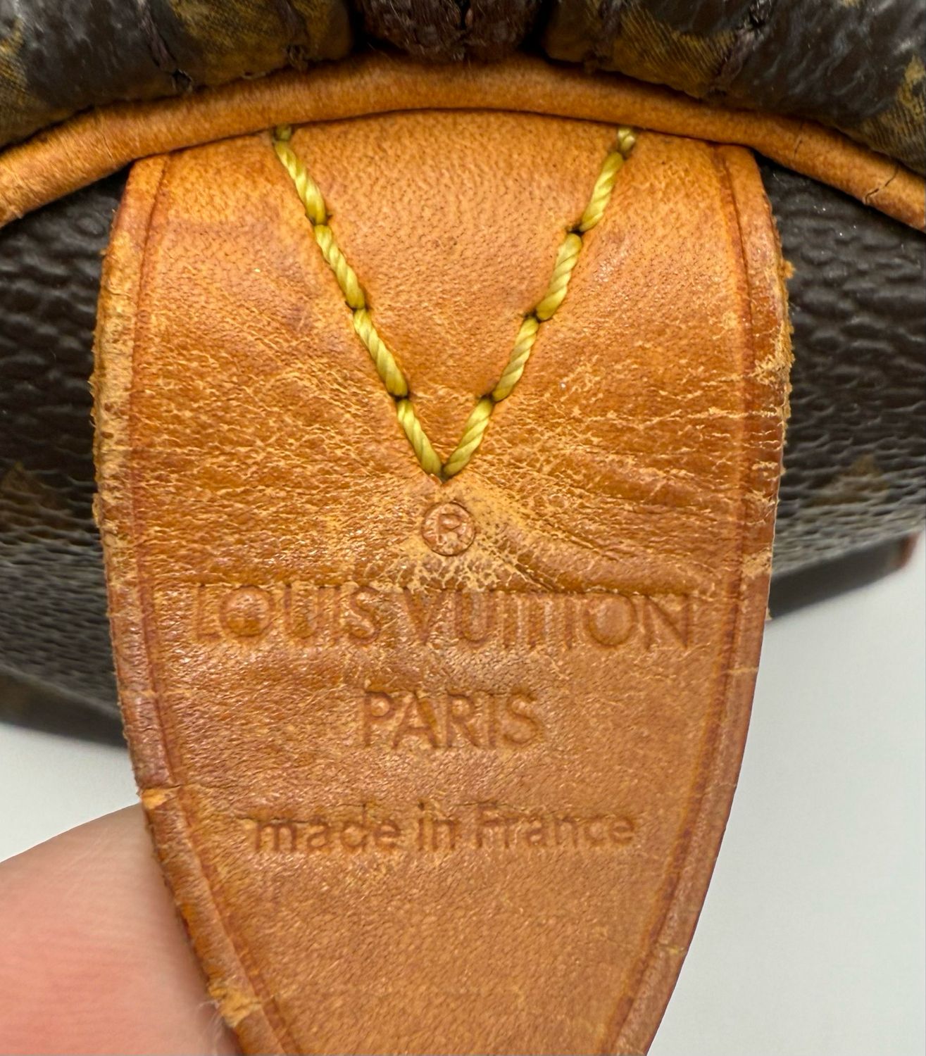 Louis Vuitton Monogram Speedy 25 Satchel Boston
