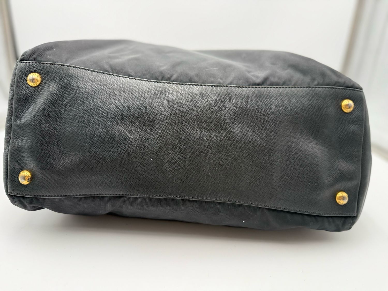 Prada Nylon Tessuto Saffiano Tote Shoulder